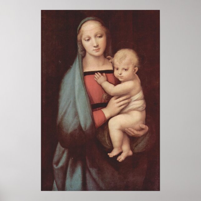 Poster Madonna Del Granduca por Raphael (Frente)
