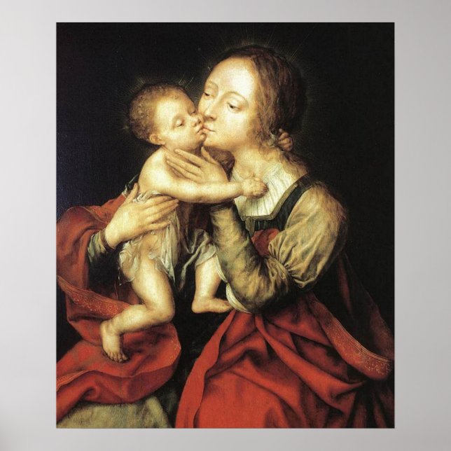 PÓSTER MADONNA E CRIANÇA (Frente)