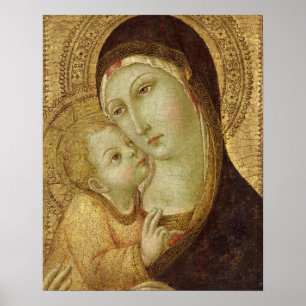 Póster Madonna e Criança