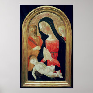 Poster Madonna e criança