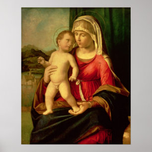 Póster Madonna e criança 2