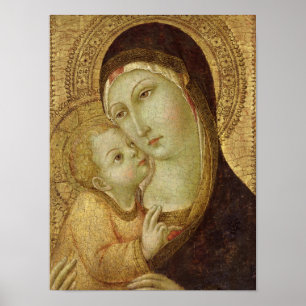 Póster Madonna e criança 2