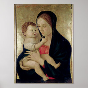 Póster Madonna e criança, c.1475