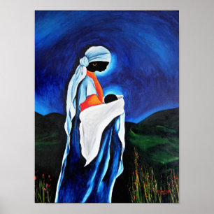 Póster Madonna e criança - filho amado 2008