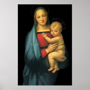 Poster Madonna e Criança, Madonna del Granduca por Rapha