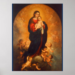 Poster Madonna e Criança... Pôster