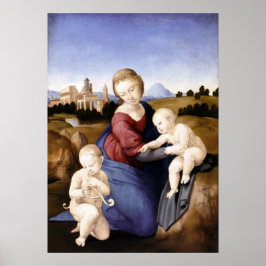 Poster Madonna Esterhazy - Raphael - c1508