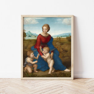 Poster Madonna no campo   Raphael