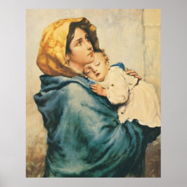 Poster Madonna of the streets - Roberto Ferruzzi