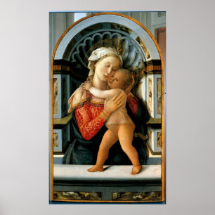 Póster Madonna with Child