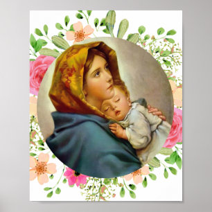 Poster Madonnina Madonna das Ruas Ferruzzi Mary