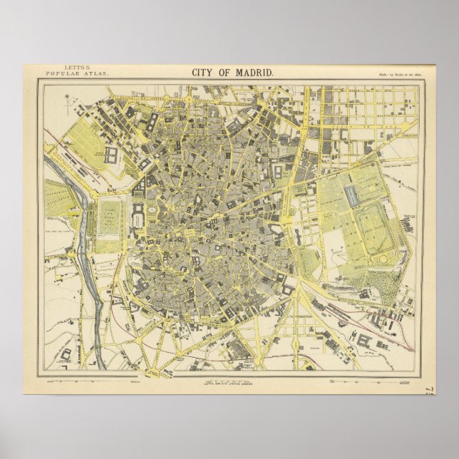 Póster Madrid (Frente)