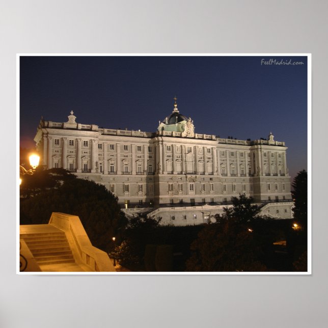 Póster Madrid Royal Palace (Frente)