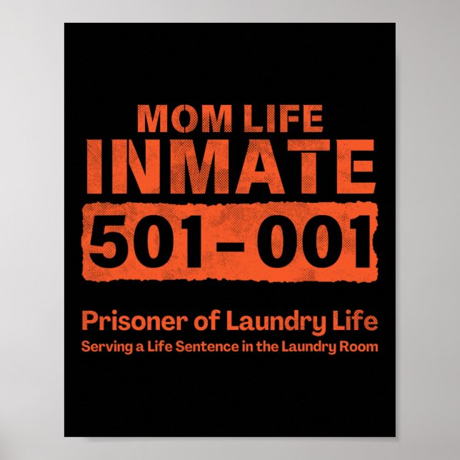 Poster Mãe A Prisonista Da Vida Prende-Se Encantada Engra (Frente)