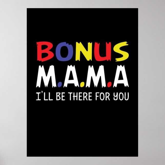 Poster Mãe Art Bonus Mama (Frente)