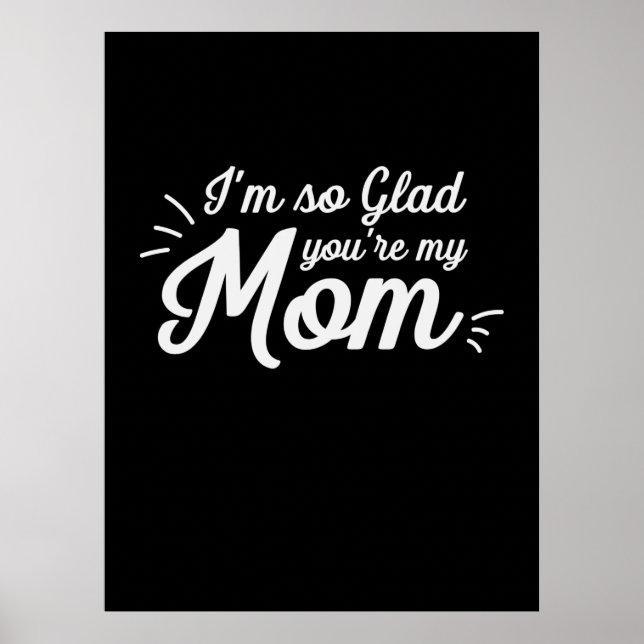 Poster Mãe Art Você É Minha Mãe (Frente)