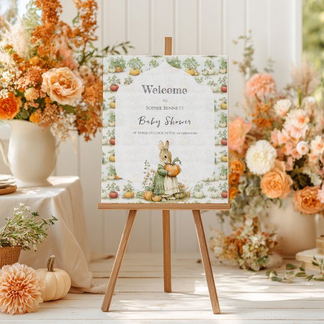 Poster Mãe Bunny e Chá de fraldas de abóbora (Criador carregado)