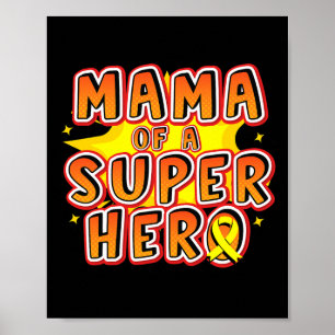 Poster Mãe Cancer De Infância De Uma Fita Da Família De S
