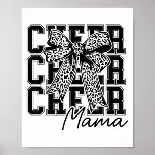 Poster Mãe Cheerleader, Mãe, Saúde Mãe, Maior Fã M