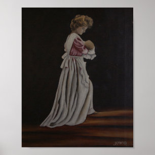 Poster Mãe com Criança