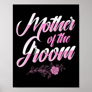 Poster Mãe Da Festa de solteira Do Dia Do Casamento