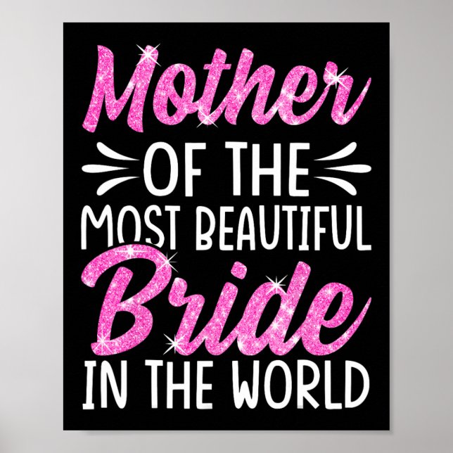 Poster Mãe Da Mais Bela Noiva Bridal (Frente)
