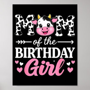 Poster Mãe da menina aniversariante agricultora amante de