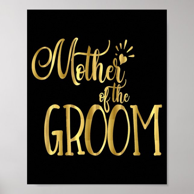 Poster Mãe Da Noiva De Festa de casamento De Camisa, Dour (Frente)