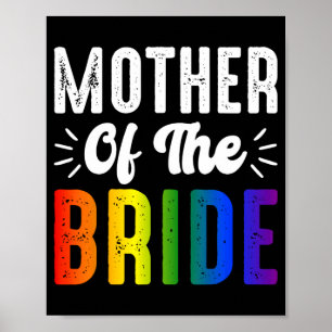 Poster Mãe Da Noiva Gay Lgbt Orgulho Lgbt
