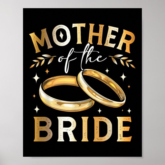 Poster Mãe Da Noiva Mãe Da Noiva Casamento E Noivado (Frente)