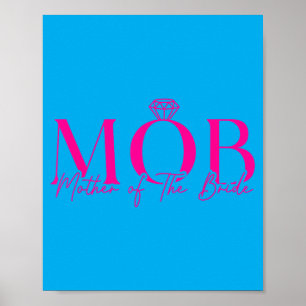 Poster Mãe Da Noiva Multidão Casamento Mãe Mamãe Fofa