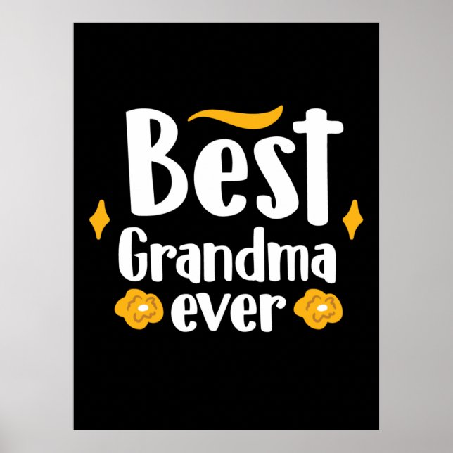 Poster Mãe Dando Melhor Avó Nunca (Frente)