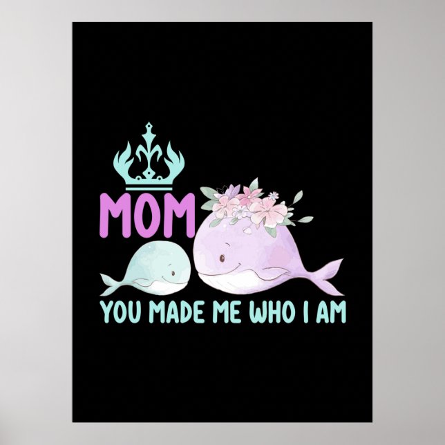 Poster Mãe De Arte Você Me Fez Quem Eu Sou (Frente)