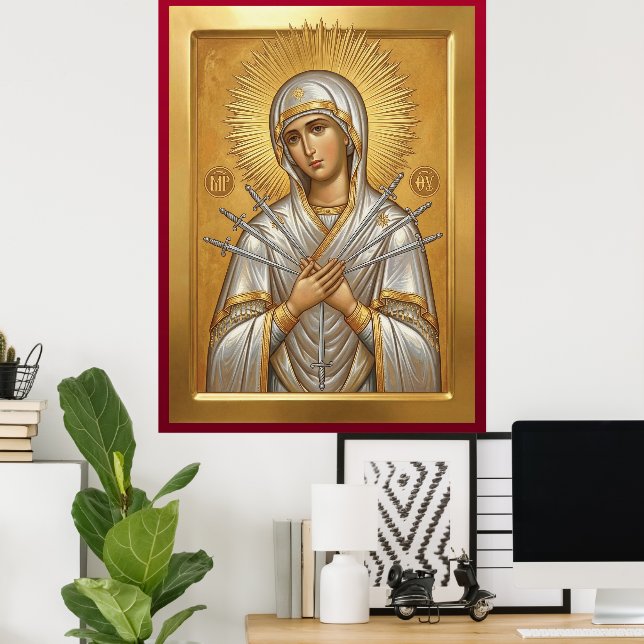Poster Mãe de Deus (Escritório em casa)