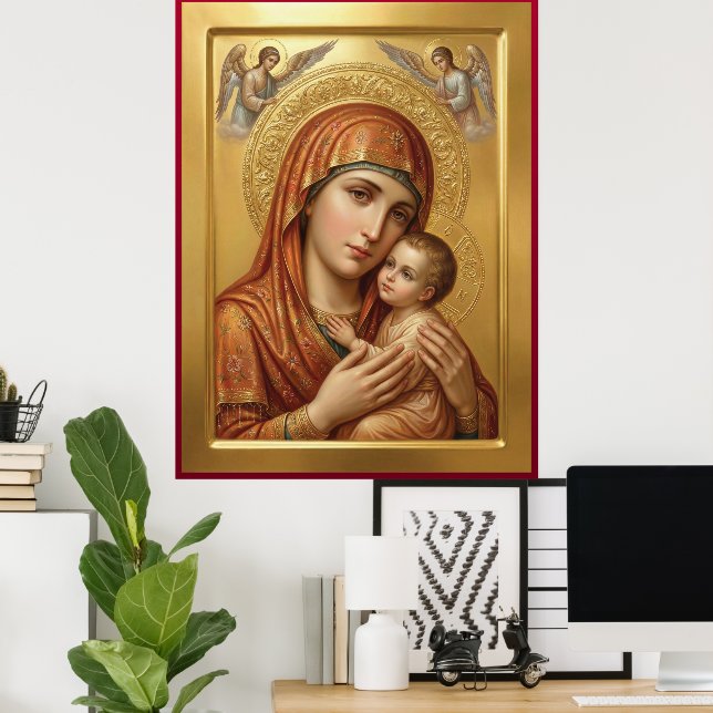 Poster Mãe de Deus (Escritório em casa)