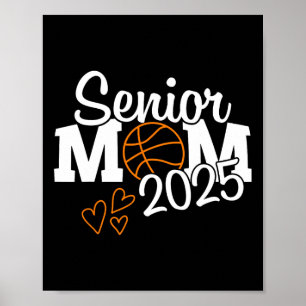 Poster Mãe de Esboço Sênior Cl De 2025 Jogador Graduação