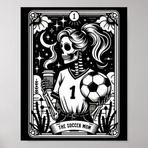 Poster Mãe de Futebol Carta de Tarot _1