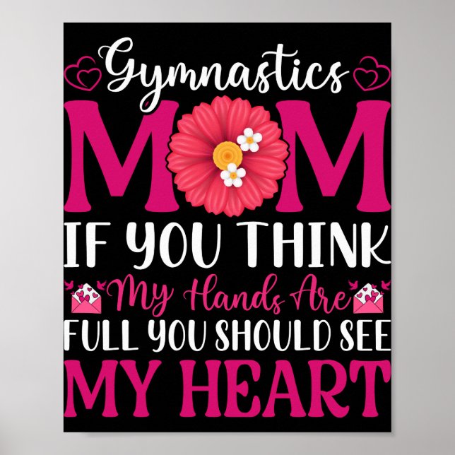 Poster Mãe de Ginástica (Frente)