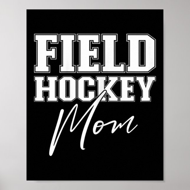 Poster Mãe de Hockey de Campo Feminino _1 (Frente)