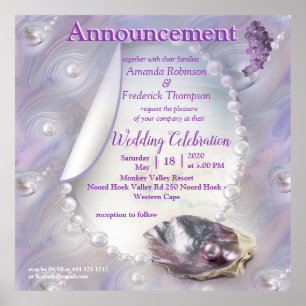 Poster Mãe de Pérolas Mescladas como Pântanos Líquidos