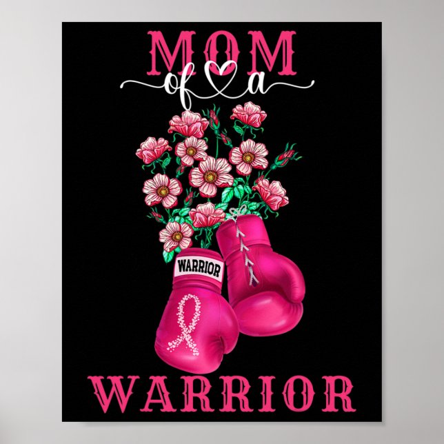Poster Mãe De Um Cancer De Alerta De Guerreiro S (Frente)