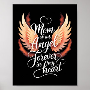 Poster Mãe De Um Dia de as mães De Anjo, Criança De Anjo.