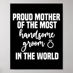 Poster Mãe Do Dia de as mães Mais Bonito Quente