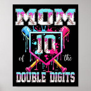 Poster Mãe do menino de 10 anos de idade que faz aniversá