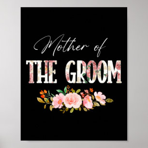 Poster Mãe Do Noivo Eu O Amo Na Primeira Dia de as mães