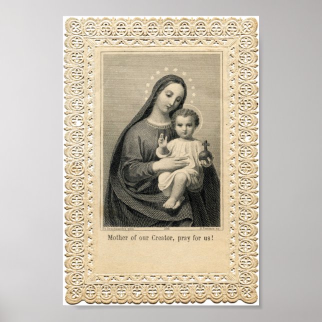 Póster Mãe do nosso Criador (Frente)