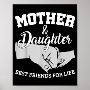 Poster Mãe e filha amigas para a vida toda