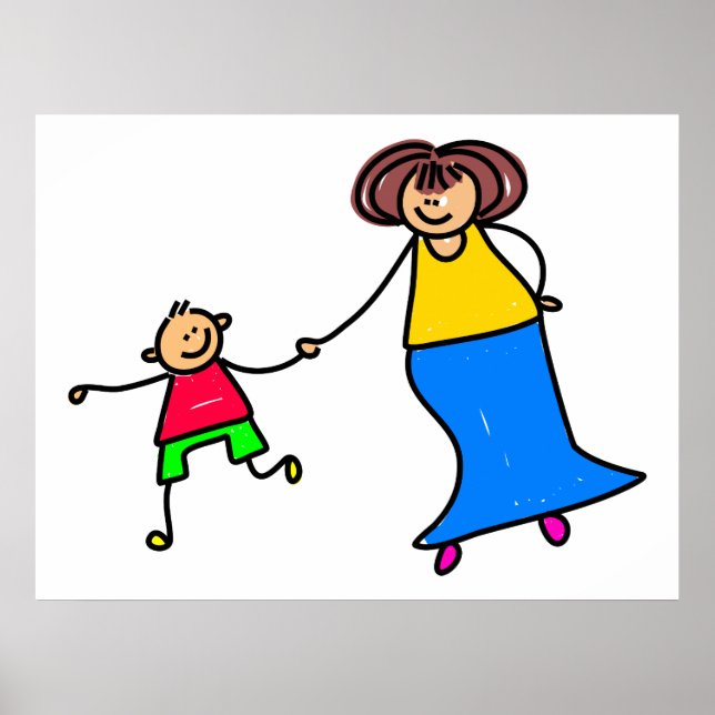 Poster Mãe E Filho (Frente)