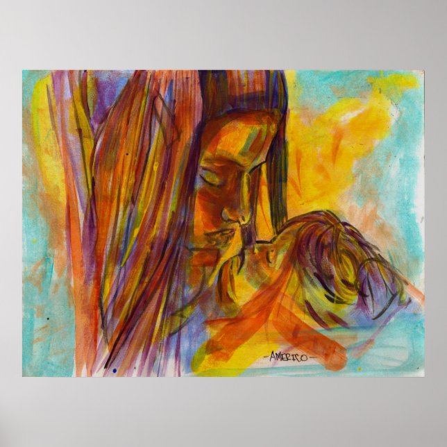 Póster mãe e filho (Frente)