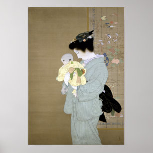 Poster Mãe e Filho de Uemura Shoni